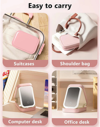 GlowCase™: The Ultimate Portable LED Makeup Organizer
